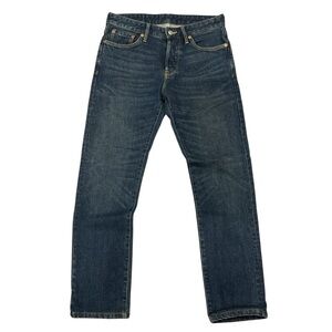 Buck Mason Double Dipped Men’s Blue Slim Straight Jeans